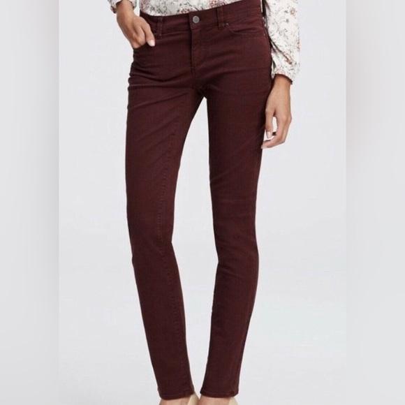 Ann Taylor Pants - Ann Taylor “The Skinny” Modern Fit Pants in Rust